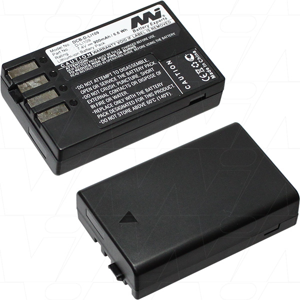 MI Battery Experts DCB-D-Li109-BP1